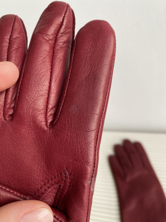 Перчатки 406 Бордовый (531)